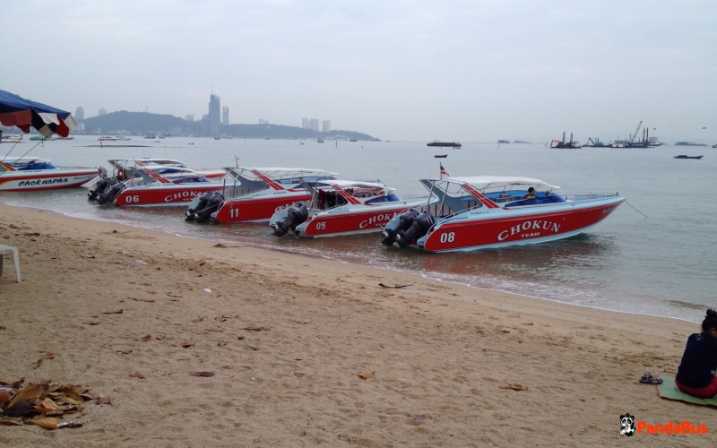 パタヤ・ラン島のター・ウェンビーチでリゾート満喫ツアー＜日本語